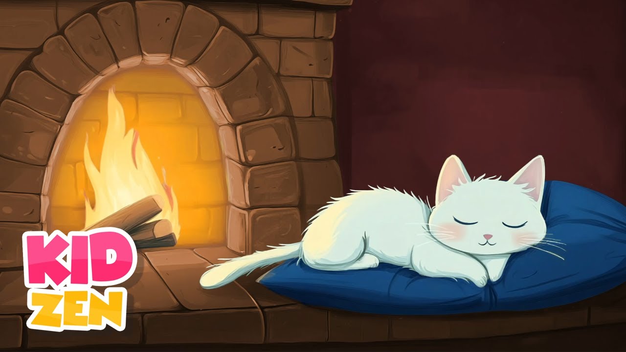 Piano Music for Better Sleep - Soft Kitty | 12 Hours of Lullaby for Christmas Mood img